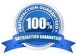 100% Satisfaction Guaranteed Seal