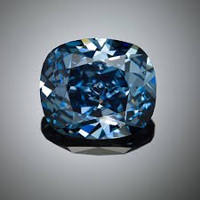 The Blue Moon Diamond: 12.03ct Fancy Vivid Blue Diamond Internally Flawless